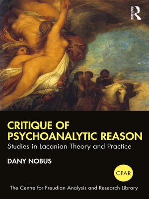 cover image of Critique of Psychoanalytic Reason